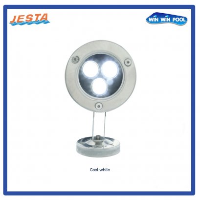 ไฟน้ำตก HUW82303  LED 3W/12V/DC แสง  Cool White ขอบสแตนเลส