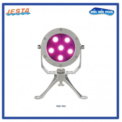 LED FT18 Fountain Light 18W/12V/DC RGB(3 in 1)