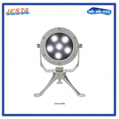 LED FT18 Fountain Light 18W /12V /Dc/4 M Cable with 2 Cores/single Color - Cool White