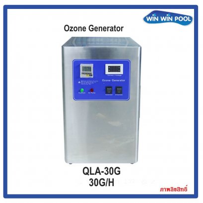 30G/H OZONE GENERATOR เครื่องผลิตโอโซน ฆ่าเชื้อโรค สำหรับสระว่ายน้ำ 60-70m3 บำบัดน้ำดื่ม  ฆ่าเชื้อในห้อง Ozone output 30G/H