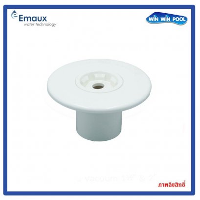 EM4413  หัวจ่ายน้ำ ผนังเข้าสระ Wall return inlet for Concrete pools, Glue type, Ø 50 or Ø63 adjustable angle