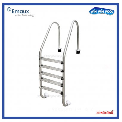 บันได 5 ขั้น Stainless รุ่น NSL515-S  ราว Stainless Steel 304