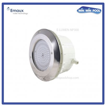 ไฟ EL-NP300-S-252-304  แสงWarm White  20W/12V ขอบสแตนเลส (เฉพาะโคมและเบ้าไฟ)