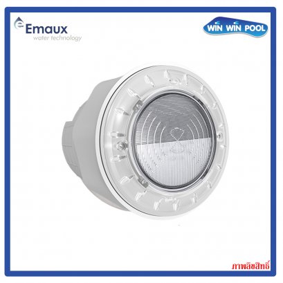 E-LumenX-ZIRCON  LED 25W/12V, RGB + Warm + Cool White, White Faceplate, สำหรับสระ Fiberglass &amp; Vinyl Pool