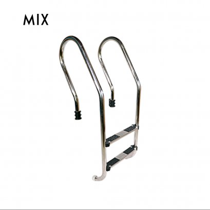 บันใดสระว่ายน้ำ รุ่น LD-AQ-11301  2 ขั้น สแตนเลส SS 304 แบบ Mix