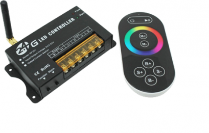 ชุดควบคุมไฟ RGB 2.4G External Controller DC 12V/3 Chanel with Remote