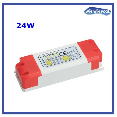 หม้อแปลง24W DC 12V LED Driver Power Supply Adapter Transformer สำหรับ โคมไฟใต้น้ำ12V DC ที่มีขนาดไม่เกิน24W อุปกรณ์อิเล็กทรอนิกส์ต่าง