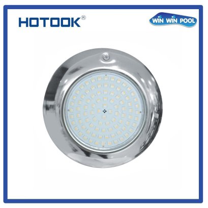 Resin Filled (HTSM90)  15W ,AC/12V ฺ Stainless Steel 316  Nicheless RGB + Warm White