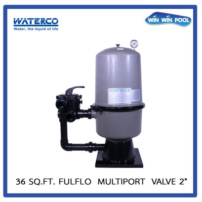 เครื่องกรอง DE ขนาด 36 Sq.Ft. FulFlo multiport valve 2