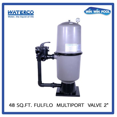 เครื่องกรอง DE ขนาด 48 Sq.Ft. FulFlo D.E. Filter Waterco