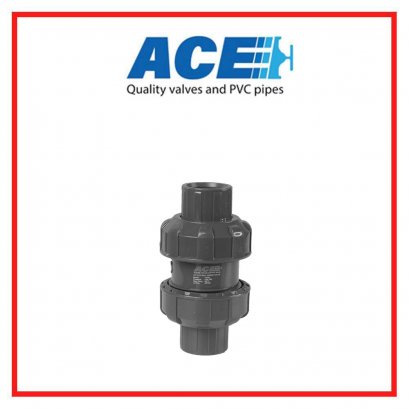 ACE  CHECK VALVE 1/2&quot; D/UNION BALL CHECK VALVE