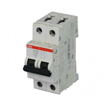 A1-S202M-C32  ABB เซอร์กิตเบรกเกอร์  Circuit Breaker ABB,2P,MCB 32A 10KA