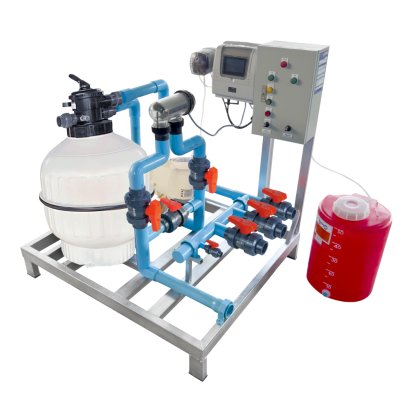 Complete Set: Pentair-AstralPool HALO CONNECT  ระบบควบคุมคุณภาพน้ำอัจฉริยะสำหรับห้องเครื่องสระว่ายน้ำ 100 คิว