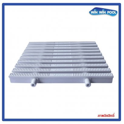 “POOLSPA” Gratings Plastic ABS Grade A With UV Stabilized Connection  Double 30 cm/1 meter