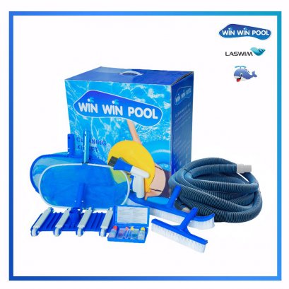 Pool cleaning kit, Vacuum hose 13 meters Laswim Emaux