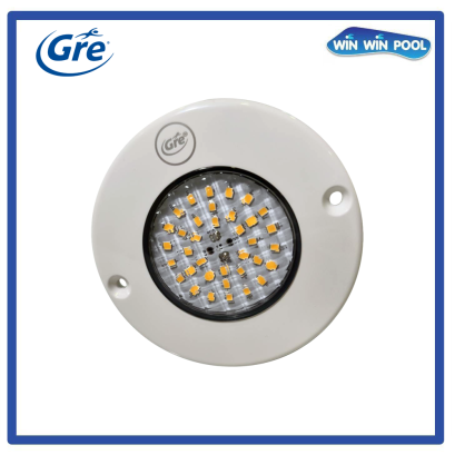ไฟ LED 5W/480LM  12V DC WarmWhite  เทียบเท่าหลอดฮาโลเจน(หลอดใส้) 45W สำหรับสระว่ายน้ำแบบคอนกรีต