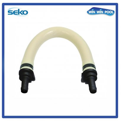 SANTOPRENE squeeze tube 6 x 9 mm, Connector with nut Ø 4 mm