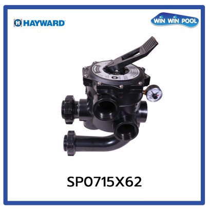 SP0715X62 2” Multiport Valve For sand filters (includes pressure gauge)