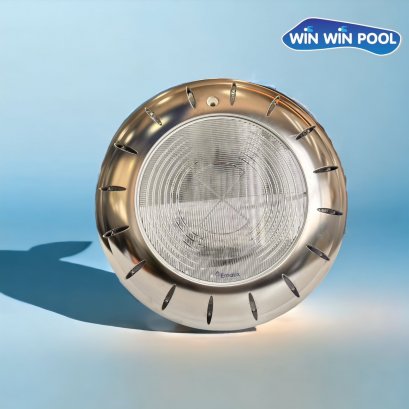 ไฟใต้น้ำ E-LumenX LED 25W/12V, RGB + Warm + Cool White, ขอบสแตนเลส S.S316