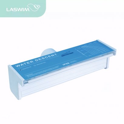 Water Descent  Laswim length 300mm/lip 25mm/1.5inch/without  LED light