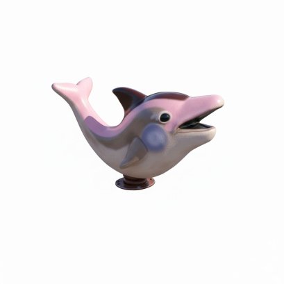 Dolphin Fountain, Size W 70 x L 160 x H 100 cm