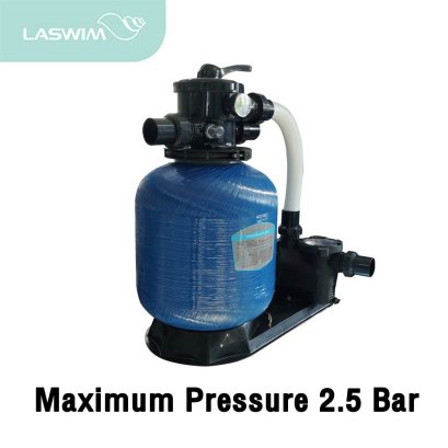 ชุดปั๊ม+พร้อมถังกรองทราย  WL-GB350 14" Sand Filter + KP 0.33 HP Pump