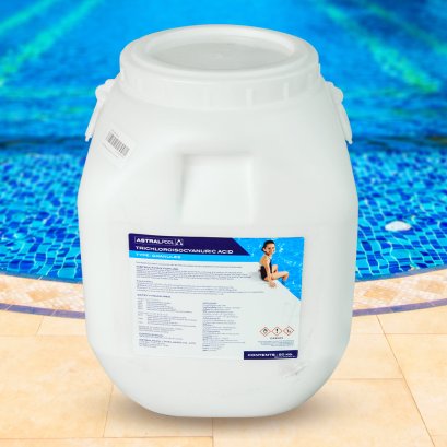 Trichloroisocyanuric Acid Granules TCCA 90%  50 kg. Astral Pool