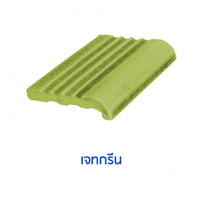 จมูกบันไดสระ สี JetGreen ขนาด 4&quot; บรรจุ 100 แผ่น/กล่อง