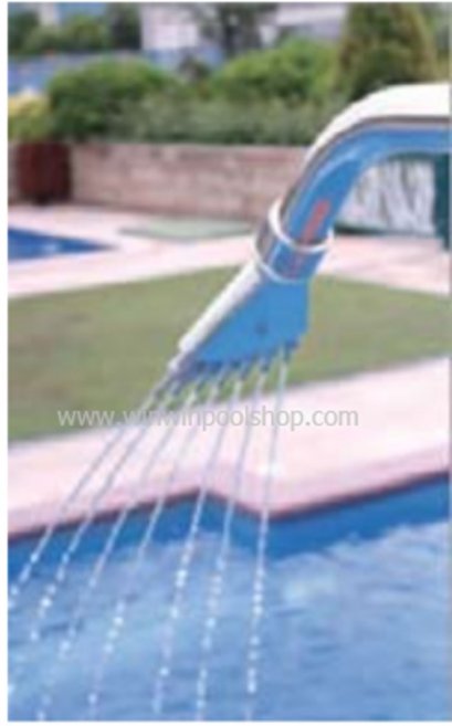 EM4406 หัวน้ำ พ่นพร้อมขำตั้ง “EMAUX” Shower Head, Massage Spray