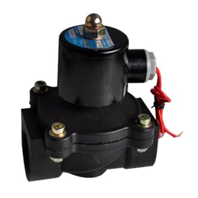 12V DC โซลินอยด์วาล์วไฟฟ้าพลาสติก 1/2&#039;&#039; 4หุน Electric Solenoid Valve for Water Air Oil Normally Closed DC12V ทนการกัดกร่อนสารเคมีได้ดี  ใช้กับ น้ำ ลม แก๊ส น้ำมันได้