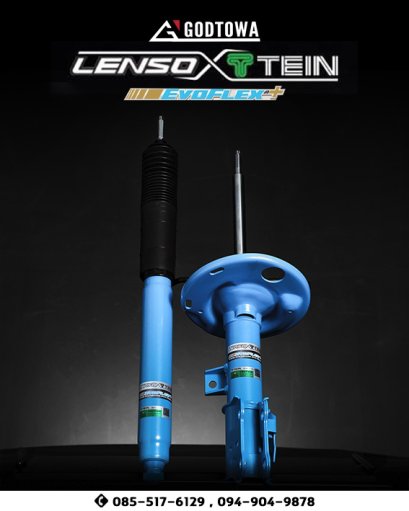 LENSO x TEIN EVOFLEX+ โช้คอัพสมรรถนะสูง พร้อมระบบ Hydraulic Bump Stopper (H.B.S.)