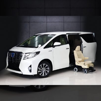 เบาะ WELCAB มือ 2 อัลพาร์ด เวลไฟร์ เก้าอี้ผู้สูงอายุติดรถอัลพาร์ด เวลไฟร์ เก้าอี้คนพิการ เก้าอี้ถอดได้ เวลแคบติดรถอัลพาร์ด เวลไฟร์ alphard vellfire seat