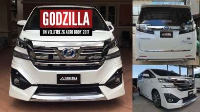 ชุดแต่ง GODZILLA VELLFIRE NORMAL BODY 2015-2017
