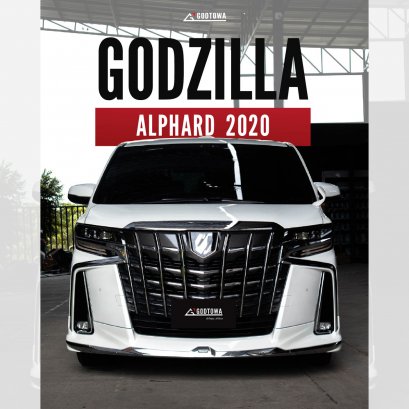 ชุดแต่ง GODZILLA ALPHARD AERO BODY 2020 ชุดแต่งอัลพาร์ด ชุดแต่งอัลพาร์ด เอสซี ALPHARD SC ALPHARD SC BODYKITS body kits