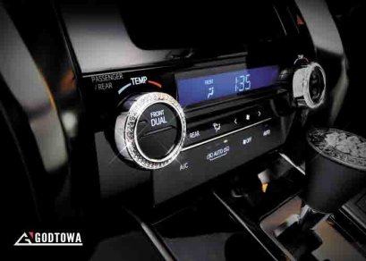 ครอบตัวปรับแอร์ สำหรับรถยนต์ ALPHARD / VELLFIRE 30 รุ่นปี 2015-2021