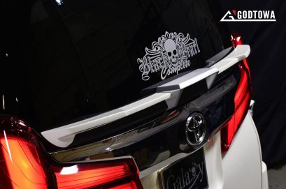 สปอยเลอร์ประตูหลัง (REAR GATE SPOILER) BLACK PEARL COMPLETE