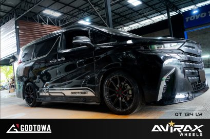 ล้อ FORGED AVIRAX WHEELS QT134 LW ตรงรุ่นสำหรับ ALPHARD VELLFIRE 20/30 ล้อฟอร์จ ตรงรุ่น อัลพาร์ด20/30 เวลไฟร์20/30