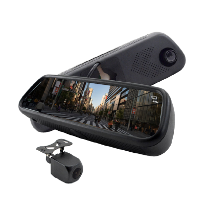 DIGITAL MIRROR ติดรถยนต์ กระจกมองหลังอัลพาร์ด กระจกดิจิตอล สำหรับอัลพาร์ด เวลไฟร์ กระจกมองหลังALPHARD FHD Dual Front and Rear Dash Cam Rearview Mirror for Alphard/Vellfire/Majesty