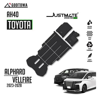 Just Mate พรมปูพื้น Alphard Vellfire พรมเข้ารูป พรม alphard vellfire 40