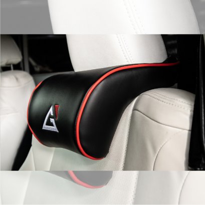 หมอนรองคอ GODTOWA HEADREST หมอนติดรถยนต์ หมอนหนังติดรถยนต์ หมอนรองคอสำหรับอัลพาร์ด หมอนรองคอติดรถยนต์เวลไฟร์ Alphard Vellfire Car accessoris