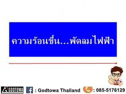 ความร้อนขึ้น…พัดลมไฟฟ้า 