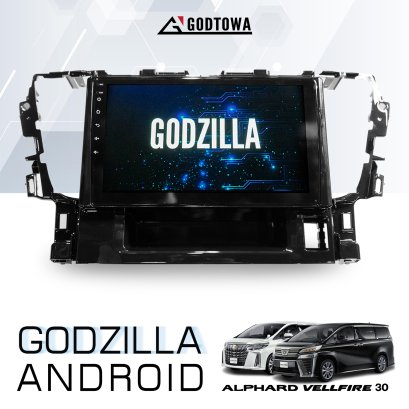 GODZILLA ANDROID จอแอนดรอยด์อัพเกรดฟังก์ชั่น สำหรับรถยนต์ ALPHARD / VELLFIRE 30 รุ่นปี 2018-2022(copy)