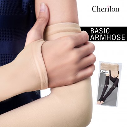 ปลอกแขนอเนกประสงค์ BASIC ARMHOSE สีเนื้อ รหัส ARMZOK