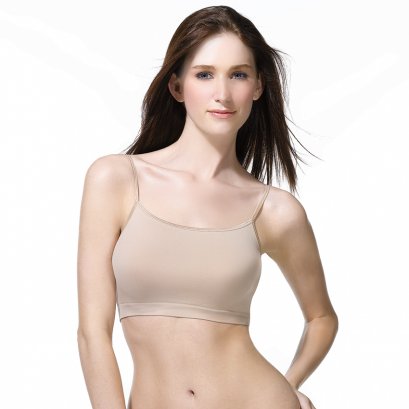 เสื้อสายเดี่ยวตัวสั้น Cherilon Intimate รหัส BSSL03 สีเนื้อ