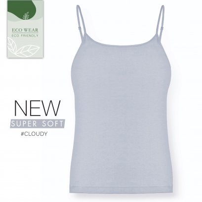 ECO WEAR เสื้อสายเดี่ยวบังทรง Cherilon Intimate สีเทา #Cloudy รหัส BSVRY1