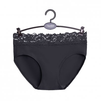 กางเกงในไร้ตะเข็บประดับลูกไม้ กางเกงในลูกไม้