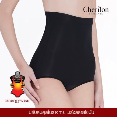 กางเกงในขอบเอวสูงรุ่น Energywear รหัสสินค้า SWEN04 สีดำ