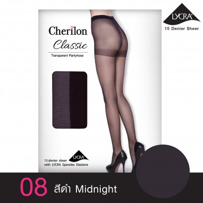 ถุงน่อง Classic เนื้อลินินเชียร์ซัพพอร์ต รหัส PHCBLS สี 08