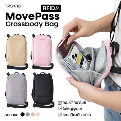 MovePass RFID Crossbody Bag