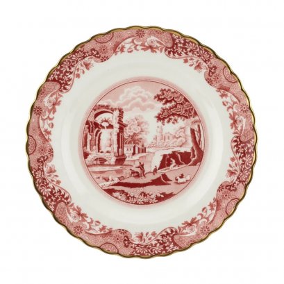 Spode Cranberry Italian 250th Anniversary 10 in / 27 cm Dinner Plate